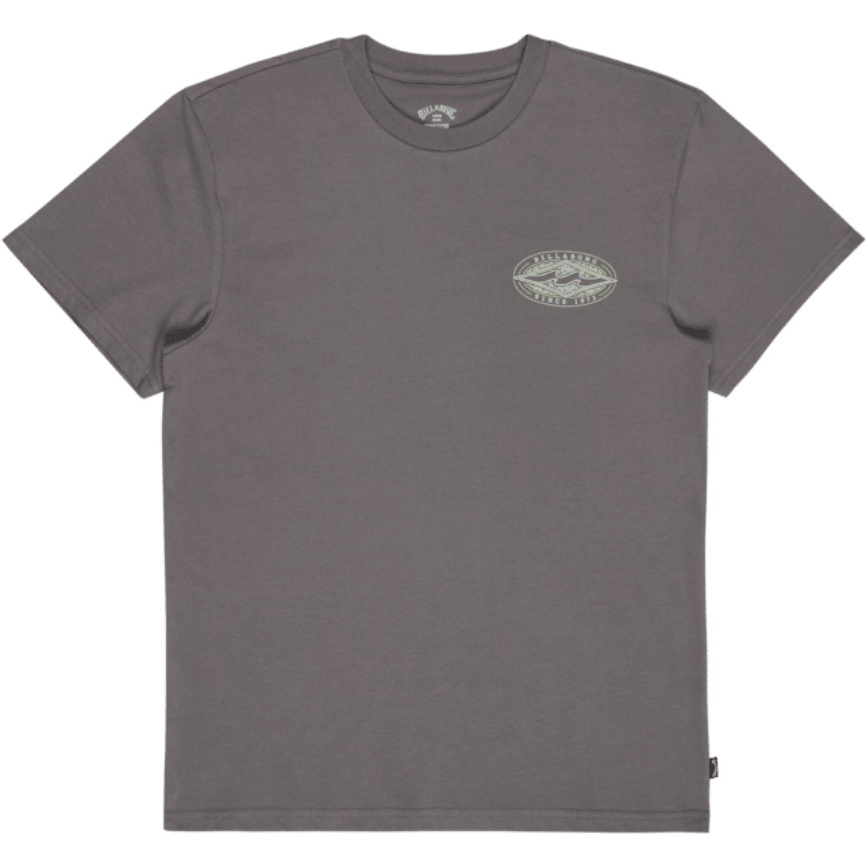 2026 Billabong Mens Diamond Vision T-Shirt EBYZT00619 - Pewter